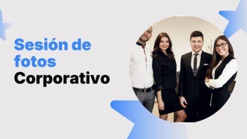 Sesión de fotos corporativa para equipos profesionales y potenciar la imagen de marca