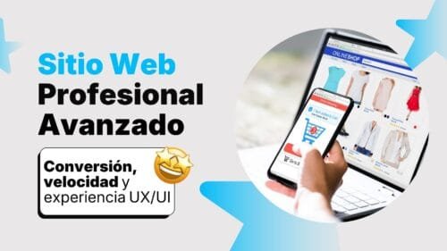 Diseñamos tu Sitio Web corporativo - SEO para captar más clientes - Opción avanzada
